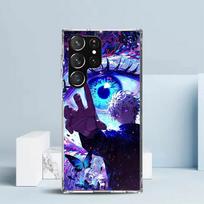 Kaisen J-Jujutsu Gojo Satoru Phone Case For Samsung Galaxy S24 S25 Edge S26 Ultra S22 S23 Plus S21 + S20 FE Soft TPU Back Cover Samsung S25 Plus