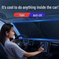Honda Civic Front Windshield Sunshade Umbrella - Heat Insulation & Sun Protection Curtain