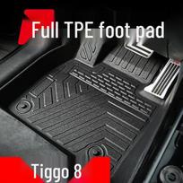 TPE Double Layer Floor Mats for Chery Tiggo 8 PLUS/PRO - Eco-Friendly, Custom Fit Single Layer TPE Mats - Tiggo 8 PLUS / 5-Seater