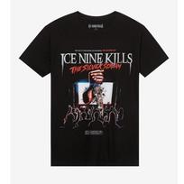 Ice Nine Kills Silver Scream Theater T-Shirt Horror Band Graphic Tee Mens S5XL Unisex T-Shirt S