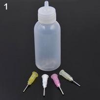 Henna Tattoo Applicator Squeeze Plastic Drawing Bottle Detailing Nozzle Tip Set 1
