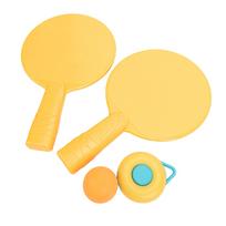 Hanging Table Tennis Trainer Adjustable Height Portable Door Pong Game with Racket and 3 Balls for Kids