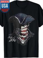 100% Made in USA, 180g Defiant Since 1776 T-Shirt XL