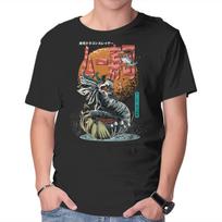 Unisex Crew Neck T-Shirt Dragon Sushi Slayer Graphic Short Sleeve Casual Tee XXXXL