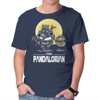 Unisex Crew Neck T-Shirt The Pandalorian Graphic Short Sleeve Casual Tee XXL