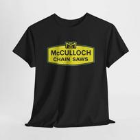 Men's and Women's T-shirts Funny McCulloch chainsaw logo T-Shirt Size S to 5XL L