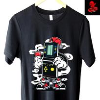 Men's and Women's T-shirts Game Boy TETRIS Retro 90s Gamer Tee | Unisex Heavy Cotton XXXL