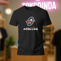 Men's and Women's T-shirts Apollos logo T-Shirt S-5XL XXXL
