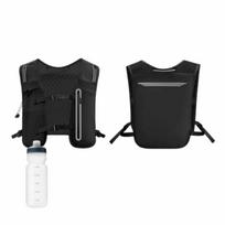 Waterproof Running Hydration Vest 4L Water Chest Pack Portable Cycling Vest Backpack  Cycling Pink
