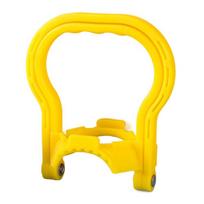 Labor-saving Bucket Lifting Handle Plastic Pail Bucket Lifting Device Bottle Carrier  Women geltona