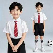 June 1st Red Choir Uniform for Boys and Girls - Children's School Graduation Season Performance Attire 140cm
