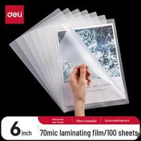 Deli Transparent Laminating Film CN plug (adapter included)