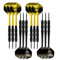 Darts Metal Tip Set 6 Aluminum Shaft Metal Dart Set Professional Darts Steel Tip Sets