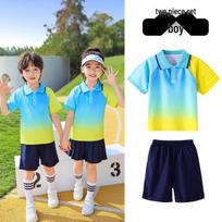 June 1st Kids' Dance & Cheer Uniforms for Graduation Photos and Performances 110 cm šviesiai mėlyna spalva