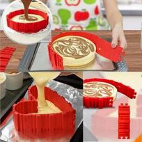 Moule à gâteau - Magic Bake - Snakes - Silicone de qualité alimentaire - Flexible - 4 pièces