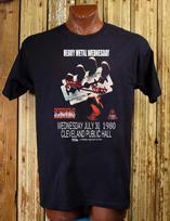 Judas Priest, Def Leppard 1980 Cleveland Show Promo T Shirt S