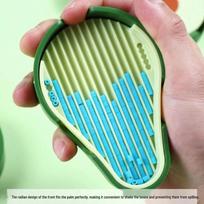 Bean Mosaic DIY Tool: Creative Avocado-Shaped Shovel for Bean Removal and Collecting, Beginner-Friendly, Multi-Functional, and Recycled. Other
