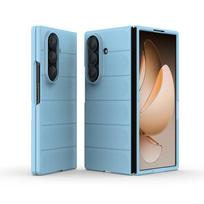 case for Samsung Z FOLD 7 6 5 4 3 Shock Proof Anti-Fingerprint Anti-Scratch full coverage plain tough shell Water-Resistant Galaxy Z Fold7 mėlyna