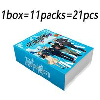 Jujutsu Kaisen Collection Cards Gojo Satoru Fushiguro Megumi Itadori Yuji Warlock Anime Character Peripheral Toys Holiday Gifts