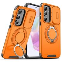 Shockproof Magnetic Phone Case for Samsung Galaxy A56 A36 A26 A16 A06 A55 A35 A25 A15 A05S Camera Lens Ring Stand Protect Cover For Galaxy A05