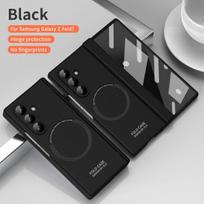 case for Samsung Z Fold 7 6 5 magnetic case hinge full coverage shock proof protective case with pen plain Wireless Charging Galaxy Z Fold7