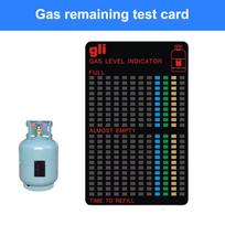 Propane Butane LPG Fuel Gauge Magnetic Gas Tank Level Indicator Reusable Easy Read for Kitchen BBQ RV Camping Home Safety juoda