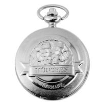 Excellanc Men's Silver Metal Pocket Watch modern charm