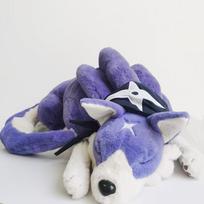 Jumbo Monster Hunter Yama-Inu Plush Toy Wolf Companion Kalku Plushies Large Hug Pillow Cartoon Character Dog Stuffed Toy 60-70cm