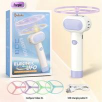 LED Light-Up Luminous UFO Cat Teaser Bamboo Dragonfly Toy