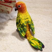 25cm Simulation Cute Mandarin Duck Plush Doll Colorful Parrot Couple of Duck Animal Stuffed Toy Home Decor Gift For Children about 25cm