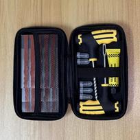 Emergency Bicycle Tire Puncture Repair Kit With/Without Glue Portable Universal for Bicycle, Motorcycle, Car, Truck