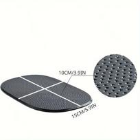 1Pcs Car Non-Slip Mat Magic Anti-Slip Slide-Proof Pad Dashboard Sticky Dash Adhesive Cell Phone Mobile Holder Black Silicone