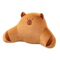 50cm Cute Capybara Cushion Comfortable Car Lumbar Support Pillow Lumbar Backrest Cushion Suitable For Home And Office Use ruda