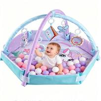 Multifunctional Baby Playpen & Crawling Mat with Ocean Ball Pit for Early Education Guangdong