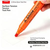 Versatile A.Shine Dyne Pen Corona Surface Tension Tester for Plastic Film Paper and Rubber Printing Materials Model A: 18