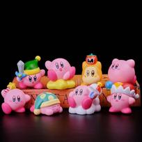 Whimsical Star Kirby Pvc Decoration Handicraft Material Diy Kit