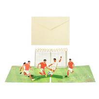 3D Scottish Football Championship Greeting Cards For Football Enthusiasts Customizable Fan Message Displayable Soccer Decors 1