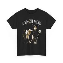 Lynch Mob Band Tee, Vintage Rock Music Cotton Shirt 4XL