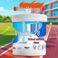 Vitality Stain Remover: Active Oxygen Laundry Salt for Uniform Whitening & Yellowing Removal