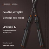 General Purpose ML Smooth Guide Micro Lure Rod with UL Trout and Gun/Straight Handles 1.8m Gun Handle