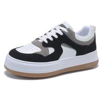 Women's Sports Shoes  Spring and Autumn Rubber Soft Bottom Khaki Color Matching Fashionable Lightweight Casual Argan Shoes  Mixed Batch 35