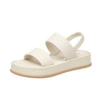 2024 Casual Wear with Sandals on The Outside, Summer Women's 2024 Korean Version of Sponge Cake with Thick Soles, Small Stature, And 35 smėlis