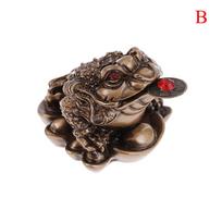 Feng shui Money Lucky Fortūna Kinų varlė Rupūžė Monetų papuošalai Laiminga dovana B