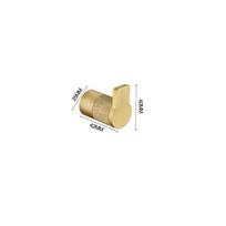 Brushed Gold Bathroom Accessories Set High Quality Brass Knurled Towel Bar Paper Holder Towel Ring Robe Hook Hardware Pendant