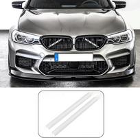 BMW 5 6 7 serijos F10 F11 F12 F13 F18 F01 F02 F03 F04 F06 F07 X1 F48 X2 F39 automobilio priekinių grotelių apdailos juostelių dangtelio priedai balta