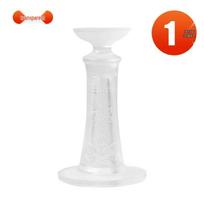 Silicone Floor-Mount Anti-Collision Door Stop: No-Drill Suction Cup Bumper & Catch for Bathrooms