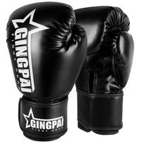 Bokso pirštinės vyrams moterims PU Karate Muay Thai Guantes De Boxeo Laisvos kovos MMA Sanda Treniruočių suaugusiems vaikams įranga 6oz