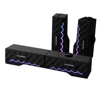 Colorfire RGB Gaming Desktop Speakers CN plug (adapter included) juoda spalva