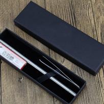 1 rinkinys plaukų formavimo antakiai barzdos rašiklis nerūdijančio plieno skustuvo salono graviruotas rašiklis ir 10 peiliukų 20x5x2cm;