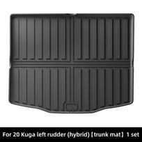 Eco-Friendly TPE Floor and Trunk Mats for 2020 Ford Kuga Hybrid (LHD, EU).